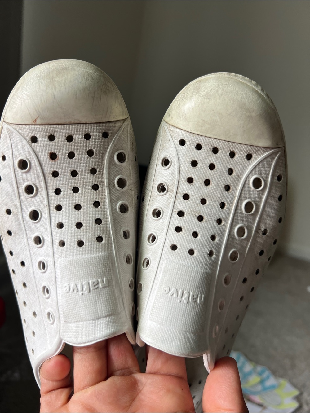 Native Casual Slip-On Shoes in White - Picture 4 of 4